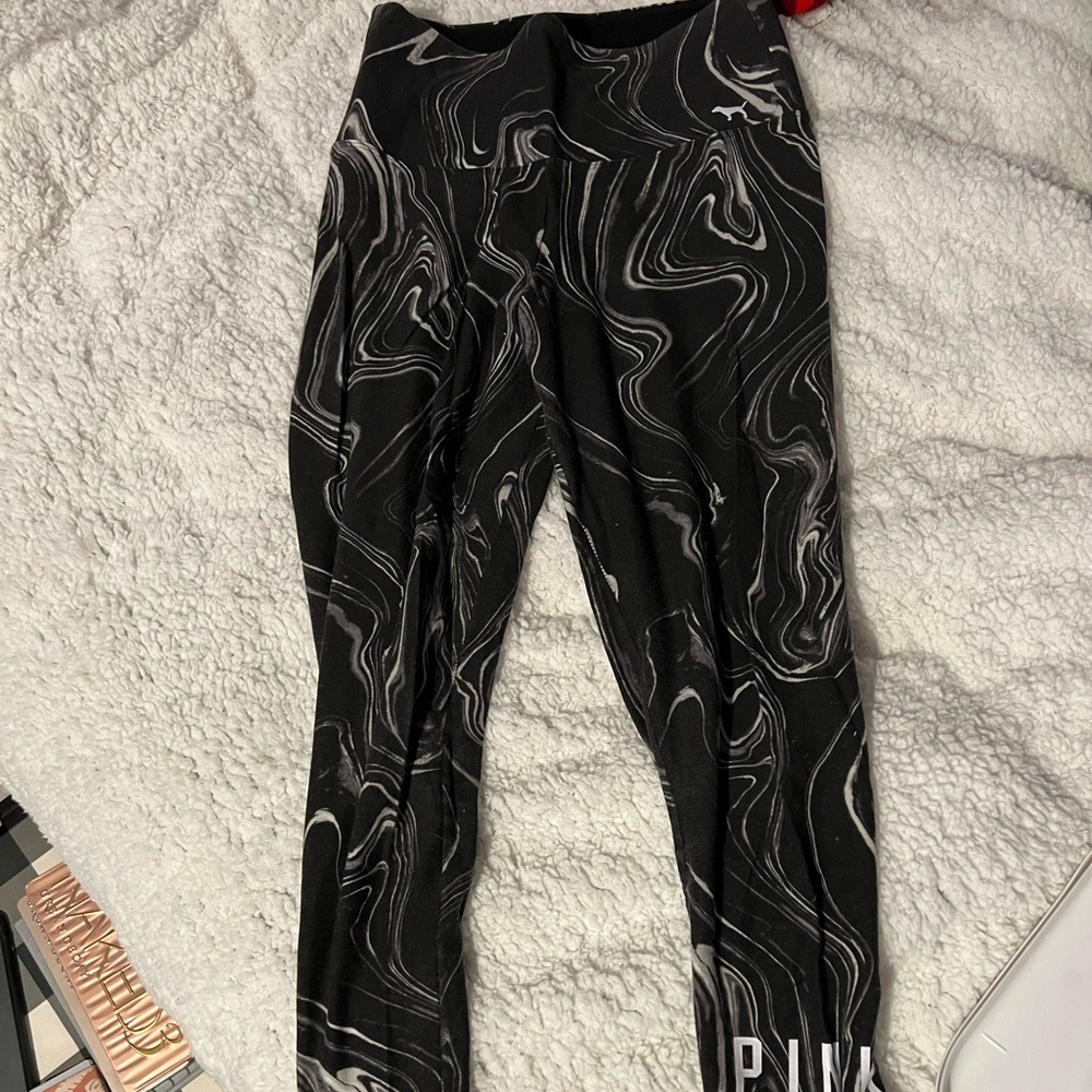 Pink Marble Leggings